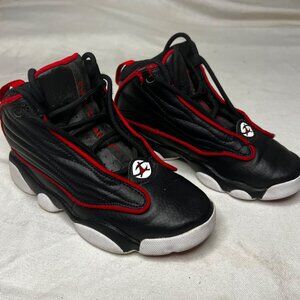 Nike Boys Air Jordan Pro Strong DC7909-061 Black Basketball Shoes Sneakers Y 2.5